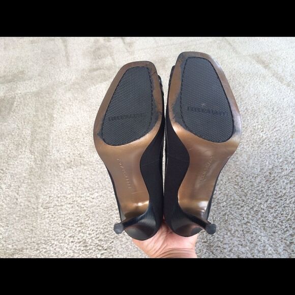 Ellen Tracy-Randy classic black open toe pump - Picture 4 of 4